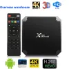 Box x96 Mini Smart TV Box Android 9.0 4K Amlogic S905W 2GB 16 GB Ustaw górne pole 2.4G WIFI Full HD 4K Media Player 3D Video x96Mini 1G8G