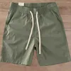 Shorts masculins hommes décontractés secs sèches massifs solide harajuku plage respirant le genou en streetwear largeur de la longueur du genou