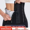 Sauna Sweat Belt Sweat to Lose Weight Woman Postpartum Waist Trainer Slimming Sheath Woman Flat Belly Fat Burning Girdle