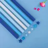 540Sheet Origami Stars Paper Strips27Colors Klapppapier farbenfrohe doppelseitige glückliche Sterne Origami DIY Handkunst Machen Sie Home Decor