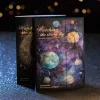 30 draps / pack Starry Sky sur le thème du papier vintage de journal de journalisation du scrapbooking ScrapBooking Supplies Aesthetic Decorative Crater Papier