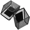 2 PCs Storage Basket Wall Fernsehorganisator Locker Metall Stifthalter Starker Magnet