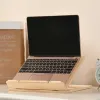 Stands boeklezinghouder Antiskid notebook Computerstandaard Desktopondersteuning houten frame lees boekenplank