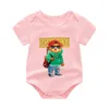 Rompers 2022 Kids Romper Summer Boys and Girls Fashion nowonarodzone ubrania do wspinaczki dziecięcej marki dziewczyny niemowlę upuść deliv babydhshop dostarczenie ot3t4