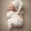 2 Pcs Newborn Photography Props Crochet Outfit Baby Romper Hat Set Infants Photo Cap Jumpsuit Bodysuit Clothin