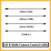 Gimbal Original Dji R Multicamera Control Cable Miniusb Microusb Sony Multi Usbc of Dji Rs 2/dji Rsc 2 for Camera Control