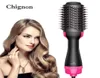 Curling Irons 1000W hårtork Air Brush One Step Styler Volumizer Comb Roller Electric Ion Blow Starten Curler 2210285766634