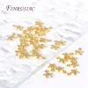 18K Gold Plated Tiny Star Pingente Charms para fabricação de jóias, pequenos encantos do pentagrama da moda Acessórios para descobertas de jóias DIY