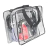 Cosmetic Bags 3piece Transparent Travel Bag Suitable For Toiletries Waterproof Plastic Makeup Packagingstorage