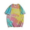 T-shirts voor heren zomer Y2K Tie Dye T-shirt voor mannen