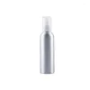 Lagringsflaskor 10 st/parti 30 ml 120 ml 200 ml tom plast kosmetisk aluminiumflaska rese mini flytande pump toalettartiklar behållare