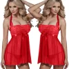 Femmes sexy plus taille jarreter babydoll chemise blind pli lingerie Lenceria sensual mujer gorditas sexy lingerie érotique costume