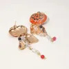 Bengelen oorbellen 1 paar Halloween Pumpkin Ghost Tassel Rhinestone Alloy Metal Cosplay sieraden