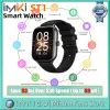 IMIKI ST1 Smart Watch Man Women Bluetooth Call SmartWatch 1.78 "AMOLED 368*448 Exibir rastreador de monitor SPO2 de frequência cardíaca em tempo real