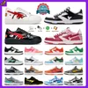 SK8 STA DESIGNER SCARPE RUNCHI SCHEGNO ABC CAMO PANK PANDA BREVETTO BLUI GROPPI BLUI PERPRO CHARK BIANCO NERO BLACIO SIGHT BRIRNE STRADE Platform Sneaker Sports Sports