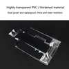 TINBERON Transparent Luggage Cover Thick Wear-resistant Suitcase Cover Dust-proof Waterproof Trolley Case Travel Accessories 240409