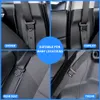 2 PCS Universele auto -veiligheidsgordelhouder Stabilisator Fastener Stijl voor Tesla VW BMW Honda Nissan Hyundai Auto Interior Accessoires