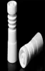 14 mm da 18 mm unghie in ceramica a bordo destra con pioggia di carboidrati in vetro femmina maschio ceramica ceramica ceramica vs GR2 Titanio Nail8863709