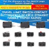 5pack Momentär Micro Limit Switch Right Handle 15mm 16mm 25mm 28mm 55mm Travel Switch Lime Silver Kontakt