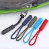 10pcs/set zippers pull puller end fit ropeタグ交換クリップ壊れたバックル固定器スーツケーステントバックパックジッパーコードタブ