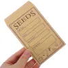 50 PCS Flowers Seeds Paquets Enveloppes Mini Peredovik Sunflower Cash Paper Wage Leader