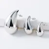 Boucles d'oreilles étalon matériau en métal élégant pour femmes pour femmes en bijoux d'oreille à la mode Noël 2024