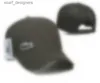 Ball Caps Luksusowe designerskie czapki bawełniane bawełniane czapki czapki klasyczny w stylu krokodyla mężczyźni i kobiety pary komfortowe oddychające sportowe modne czapki uliczne L1