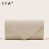 Abendtaschen Frauen Rhin2024one Fashion Satin Hochzeitsbetriebsumschlag Brautparty Kette Dinner Tag Clutch Handtasche