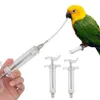 Jeringa de alimentación de loros de 20 ml/50 ml alimentador de aves para bebés con adhustable suministros de aves de pájaros para hacer a mano alimentación con mascotas