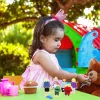 7 PCS House Dolls Семейные ролевые игрушки Mini Baby Kids Tiny Modeling фигуры люди