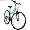 Bicicletas 26 2023 New Huffy Rock Creek Womens Bicyc 18 velocidades de montanha Mint Man Blke L48