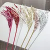 Flores decorativas 1pc Glitter Twig Ornamentos Ramificações de 55 cm artesanal para a festa de casamento de árvore de Natal Acessórios para decoração de casa