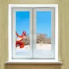 Pegatizas de ventana Peeing Squirrel Wall Decal Boodland de estampado de animales para paredes y ventanas Decoración del automóvil Decoración del automóvil