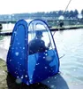 Pesca integrale a prova di pioggia singola isolamento del sole privato isolamento guardando sport pop -up tent da pop -up pop -up PVC portatile T7347175