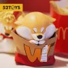 Niedliche Shiba Inu Fastfood -Serie Tide Play Figuren Überraschungstasche Desktop Model Anime Figur kreatives Geburtstags Weihnachtsgeschenk