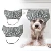 Oreille de vêtements de chien pour le propriétaire Match Hats Chiens de douche de bain avec un chapeau de chef réglable Décorations d'anniversaire