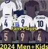 2024 Euro 24 25 Fotbollskjorta Bellingham Soccer Jerseys Saka Foden England Rashford Sterling Grealish National Team Kane Football Shirt Kit Kid Kit Kit Kit Kit