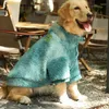 Abbigliamento per cani 3xl-7xl inverno spessi abiti spessi a agnello di lana per cani di grandi dimensioni Accessori per animali domestici a vento