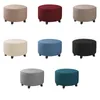 Couvre-chaise en polyester large application stretch ottoman couverture élastique et extensible belles décorations