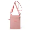 Nieuwe mini crossbody mobiele telefoon tas sling tas nylon stijlvolle waterdichte outdoor reizen vrouwen mobiele telefoon zak munten zakje