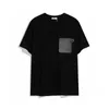 Summer Men Women Designers T Shirts Loose Oversize Tees Apparel Fashion Tops Mans Casual Chest Letter Shirt Street Shorts Sleeve Clothes Mens Tshirts S-XL #009