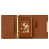 노트북 New A7 Looseleaf 노트북 절묘한 시니어 Bussiness Custom DIARY PU 커버 메모장 365 일 플래너 학교 사무실 문구