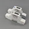 5 (45) A 45A 220V 230V 50Hz 60Hz LCD Display Din Din Rail KWT Hora Din-Rail Backlight Medro