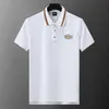 Klassieke herenpolo shirt zomer casual polo mode geborduurd gedrukt poloshirt hoge kwaliteit korte mouwen t-shirt 90154