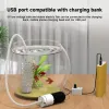 Small Aquarium Air Pumps USB Pumps for Fish Tanks Outdoor Fishing Air Stone