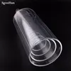 Yttre dia 16 ~ 75mm transparent akrylrör akvarium fiskbehållare plexiglass vattenförsörjning rör trädgård vattna beslag 32 cm lång