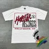 Mens T Shirts White Hellstar Records Män Kvinnor Tryckt Designer Shirt Casual Top Tees T-shirt SB7Q