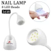 Trockner 36W Rotatable Nagel Trockner Schnelle Nagel Trocknungslampe für Maniküre UV LED -Lampe für Nägel Stützhalter heilen alle Gelnagellack