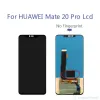 Oryginalna wada Super AMOLED dla Huawei Mate 20 Pro Lcd Mate20 Pro Lcd Ecrant Screen Digitizer Zespół Digitizer Brak odcisku palców