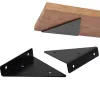 1PC Triangle Shelf Support Brackets Hourdeur Murd Murd Murd Invisible Porte pour le matériel de support de meubles Décoration de la maison